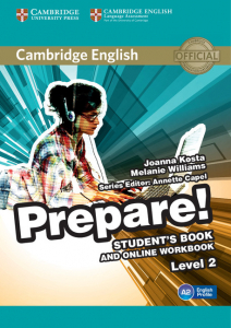 Cambridge English Prepare! Level 2 Students Book and Online Workbook